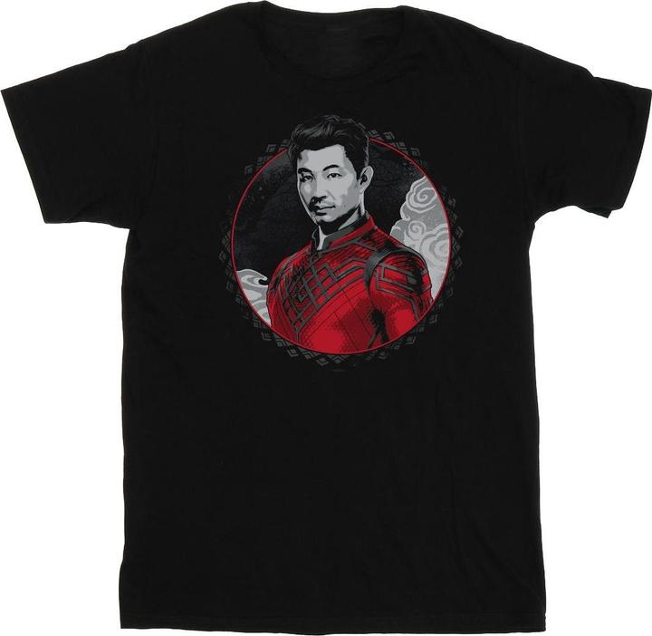 Actual product image Mens Shang-Chi And The Legend Of The Ten Rings Red Ring T-Shirt (XL)
