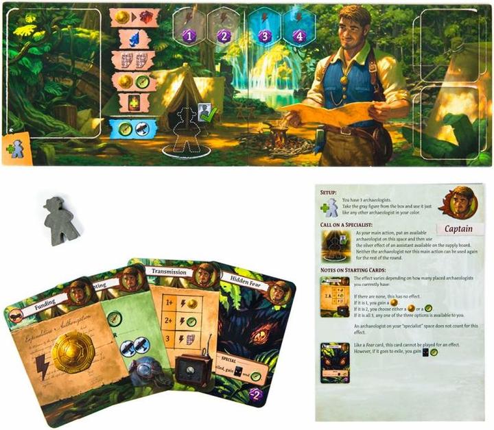 Produktbild Czech games edition CZ116 - Expeditionsleitung - Brettspiel, für 1-4 Spieler, ab 12 Jahren (DE-Erweiterung) (Deutsch)