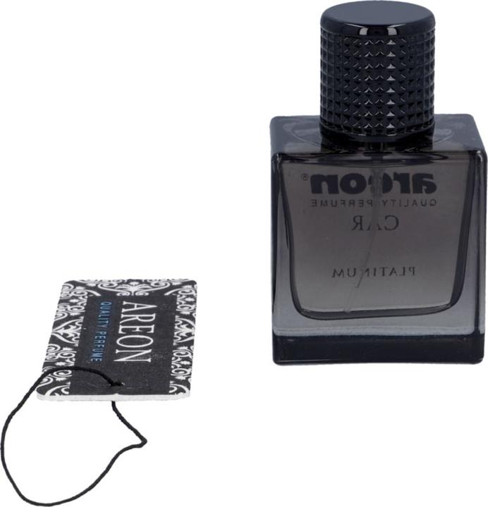 Actual product image Areon Car Perfume Platinum 50 ml glass bottle