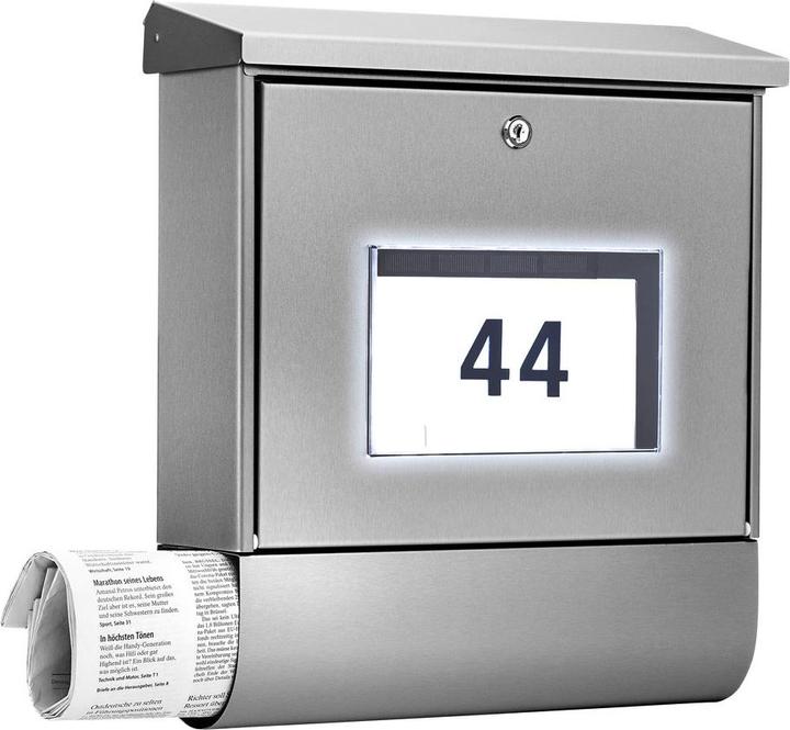 Actual product image Burg Wächter Solar letterbox set MALAGA 4400 Ni