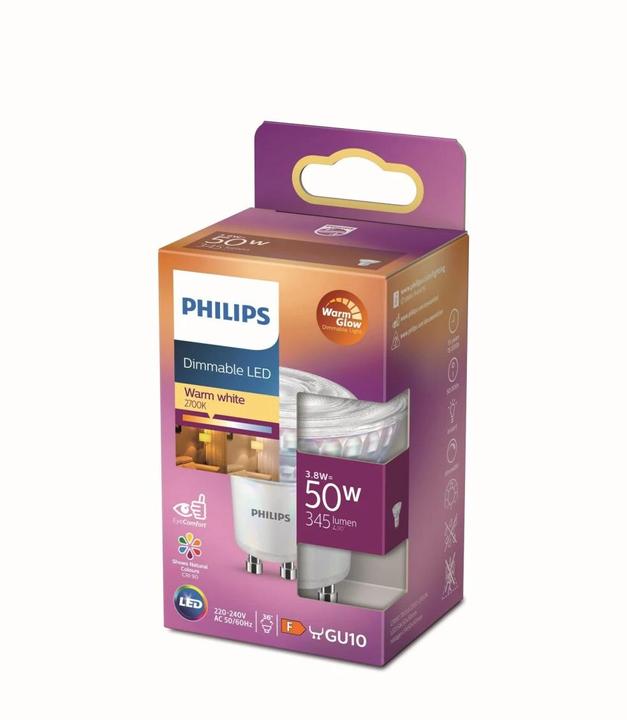 Actual product image Philips Spot (GU10, 3.80 W, 345 lm, 1 x, F)