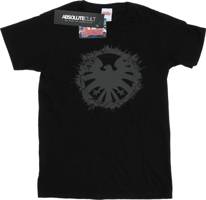Image du produit Mens Agents Of SHIELD Brushed Logo T-Shirt (3XL)