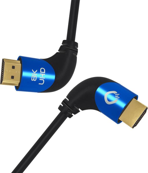 Actual product image Oehlbach HDMI AV connection cable (1x HDMI plug - 1x HDMI plug) 2 m Black (2 m, HDMI)