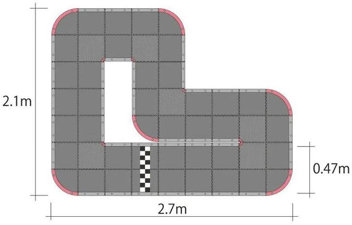 Image du produit Kyosho Mini-Z Grand Prix Circuit 30 48 pièces, 30 x 30