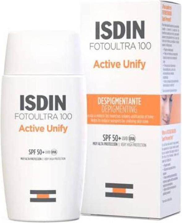 Isdin Fotoultra 100 Active Unify Fusion Fluid Spf50 50ml (Sonnencreme Gesicht, SPF 50+, 50 ml)