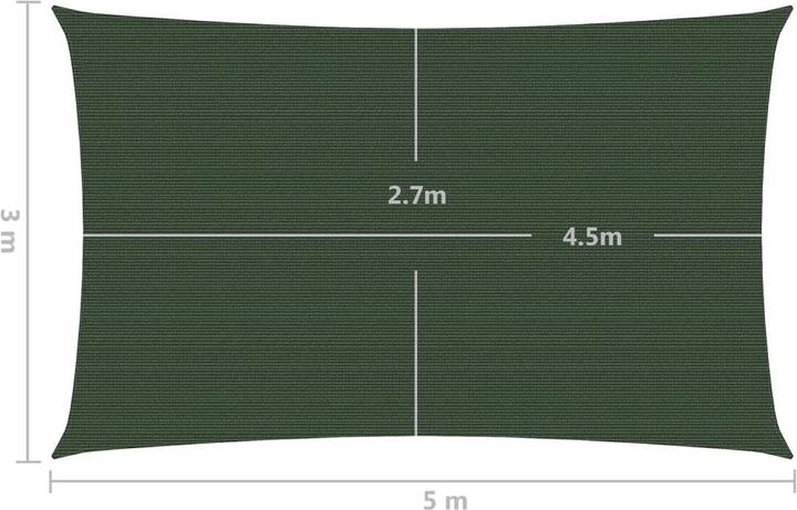 Produktbild VidaXL Sonnensegel (300 x 500 cm)