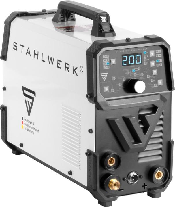 Image du produit Stahlwerk Poste à souder combiné DC TIG 200 Puls Pro CUT 4-en-1