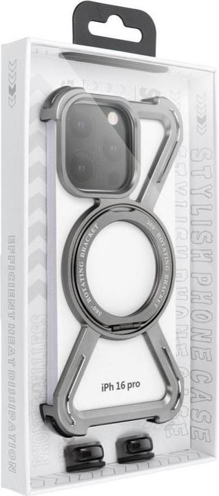 Immagine prodotto OEM Back panel cover Case TITANIUM Escort for IPHONE 16 PRO silver (Apple iPhone 16 Pro)