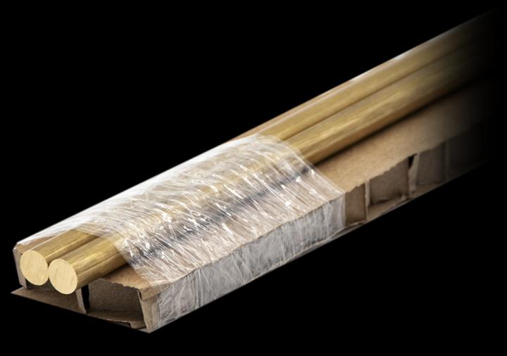 Immagine prodotto Brütsch-Rüegger Metals Profilo rotondo in ottone, 40,00 mm (2 x 1 m)