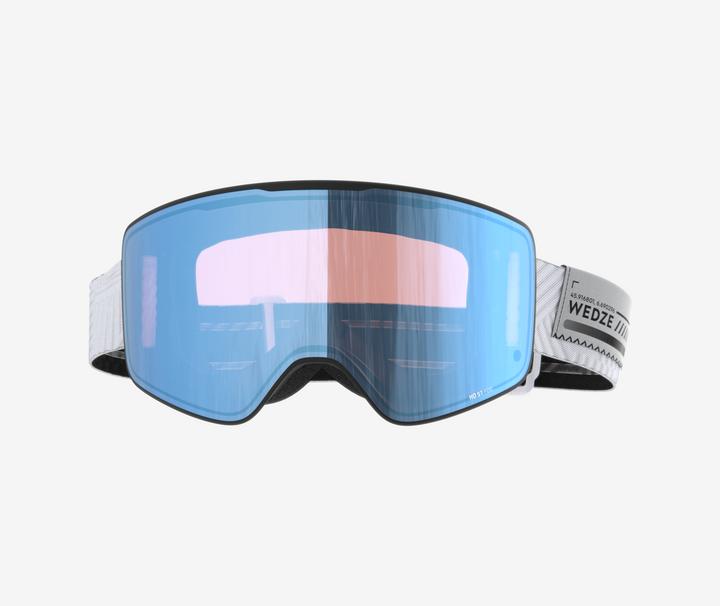 Actual product image Wedze Ski goggles snowboard goggles adults/children bad weather - G900 C HD white