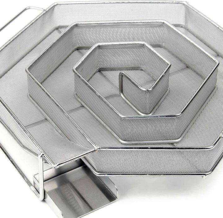 Produktbild Wiltec BBQ Kaltraucherzeuger Kalträuchern Smoker 20,5x20,5cm Sparbrand