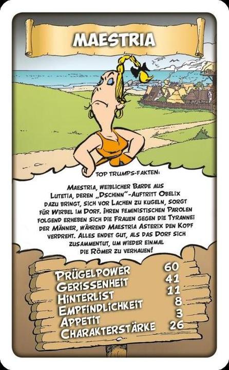 Produktbild Winning Moves WIN64404 - Top Trumps Asterix (DE),Kartenspiel,ab 2 Spieler, ab 8 Jahre (Deutsch)