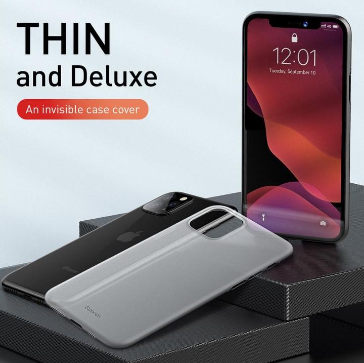 Actual product image Baseus Wing Series Backcover Cover (Apple iPhone 11 Pro Max)