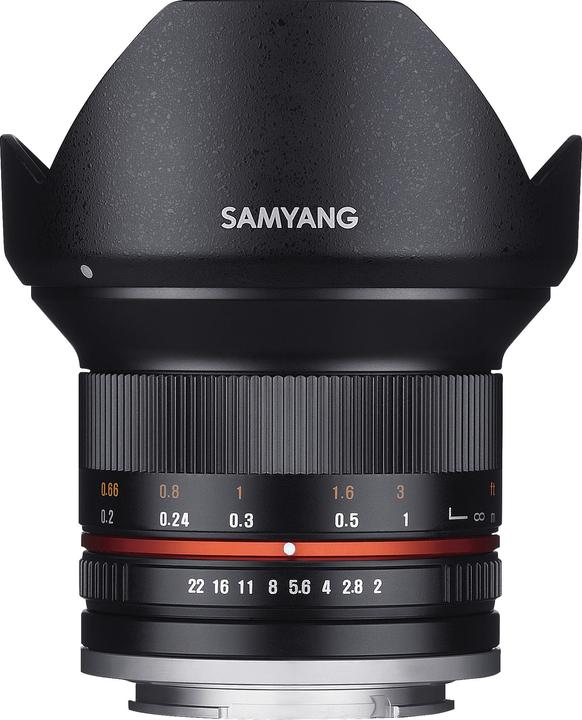 Samyang 12mm f/2 NCS CS - Sony E (Sony E, APS-C / DX)
