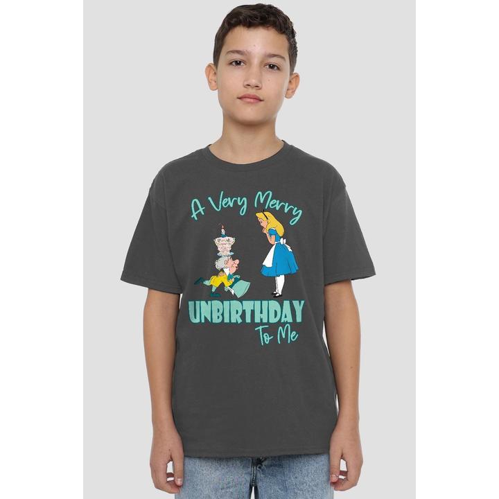 Image du produit Alice In Wonderland - T-shirt VERY MERRY UNBIRTHDAY TO ME - Enfant (140)