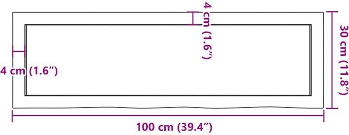 Immagine prodotto VidaXL Emerald (100 x 30 x 4 cm)