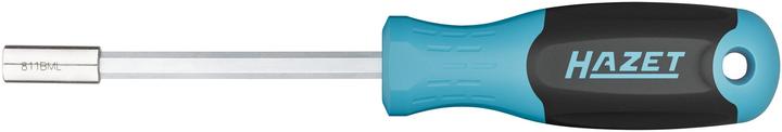 HAZET Bit holder 811BML ∙ 1/4 inch (6.3 mm) hexagon, hollow ∙ 210 mm (6.3 mm)