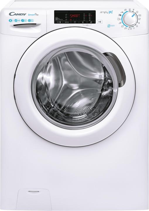 Actual product image Candy CSO 1285TE-S (8 kg, Left, EU plug)