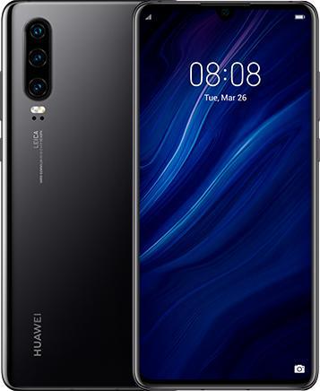 Huawei P30 (128 Go, Noir, 6.10", Double SIM, 40 Mpx, 4G)