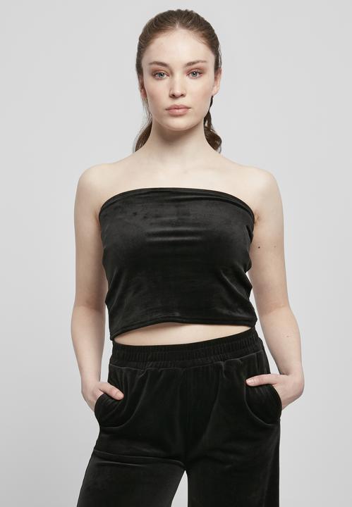 Immagine prodotto Urban Classics Top corto da donna in velluto (5XL)