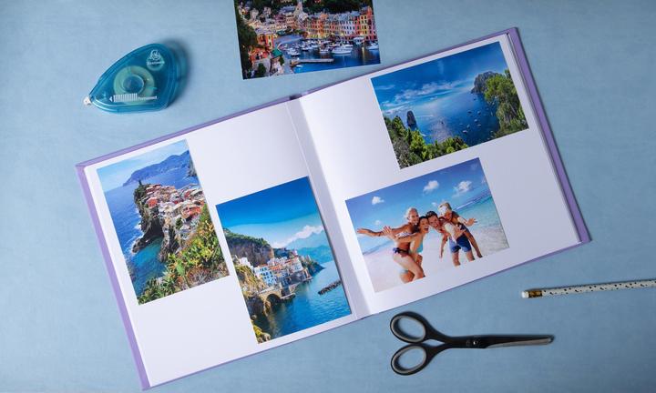 Immagine prodotto Exacompta Album fotografico Plum, 250 x 250 mm, viola/oro (25 x 25 cm)