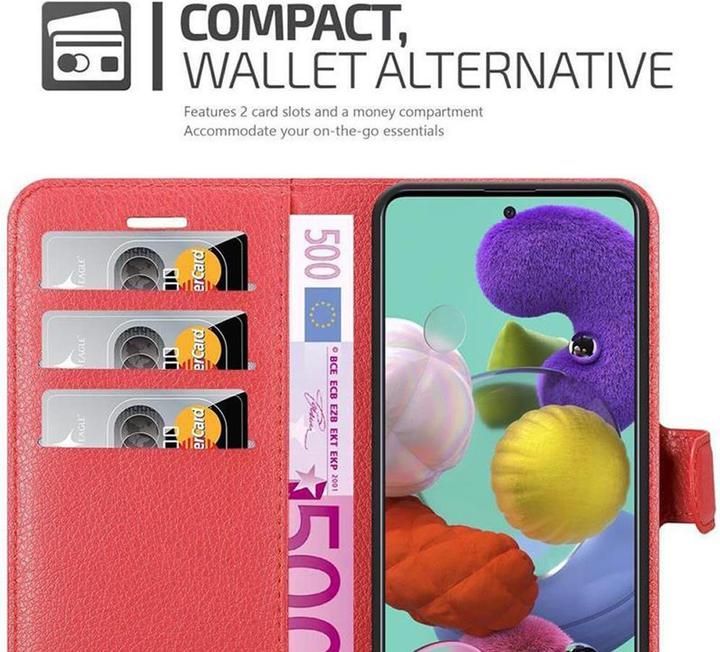 Produktbild Cadorabo Book mit Standfunktion Cover (Samsung Galaxy A51 5G)