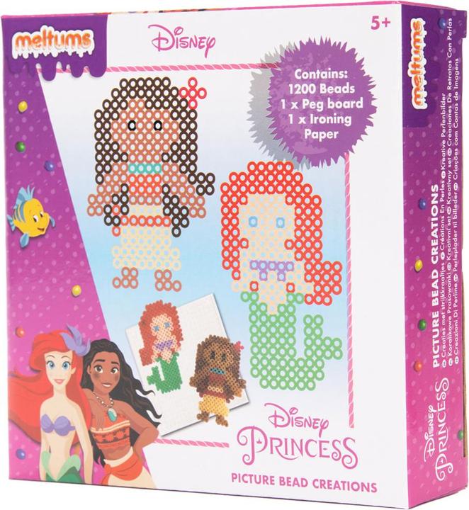 Actual product image Sambro Disney Prinses Meltums Ironing Beads Set, 1200 Pieces