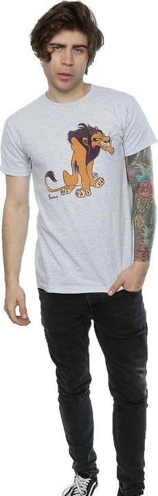 Image du produit The Lion King Mens Classic Scar Heather T-Shirt (XXL)