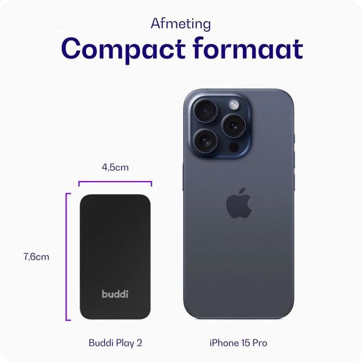 Immagine prodotto Buddi Play 2 Bluetooth Adapter Apple Carplay & Android Auto (Ricevitore)