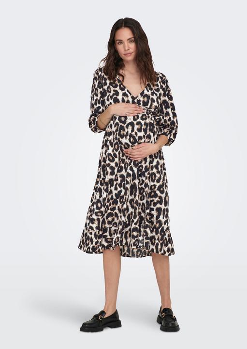Produktbild Only Maternity Mama 3/4-ärmeliges Wickelkleid (M)