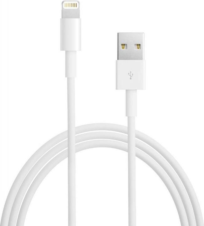 Actual product image OEM Lightning USB data cable (org. chip) MD818ZM / A. (1 m, USB 3.2 Gen 1)