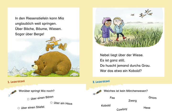 Actual product image Duden Leseprofi – Spannende Leserätsel zum Schulstart: Abenteuer und Magie, 1. Klasse (German, Susanna Moll, 2024)