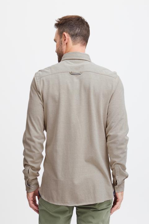 Actual product image FQ1924 FQSteven piqué knitted LS shirt 21900613 (S)