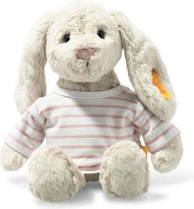 Immagine prodotto Steiff Morbido coniglio Cuddly Friends Hoppie con maglietta 26 cm (26 cm)