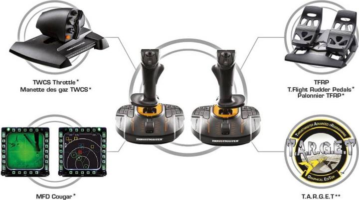Produktbild Thrustmaster T.16000M FCS Space Sim Duo (PC)