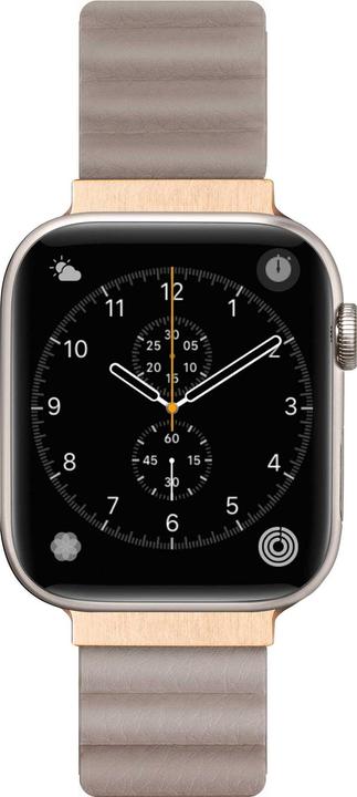 Image du produit Laut Apple Watch 38 / 40 / 41 mm, Beige (38 mm, 40 mm, 41 mm, Similicuir, Apple Watch Series 6, Apple Watch Series 7, Apple Watch SE)