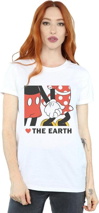 Produktbild Disney Mickey Mouse Heart The Earth TShirt (S)