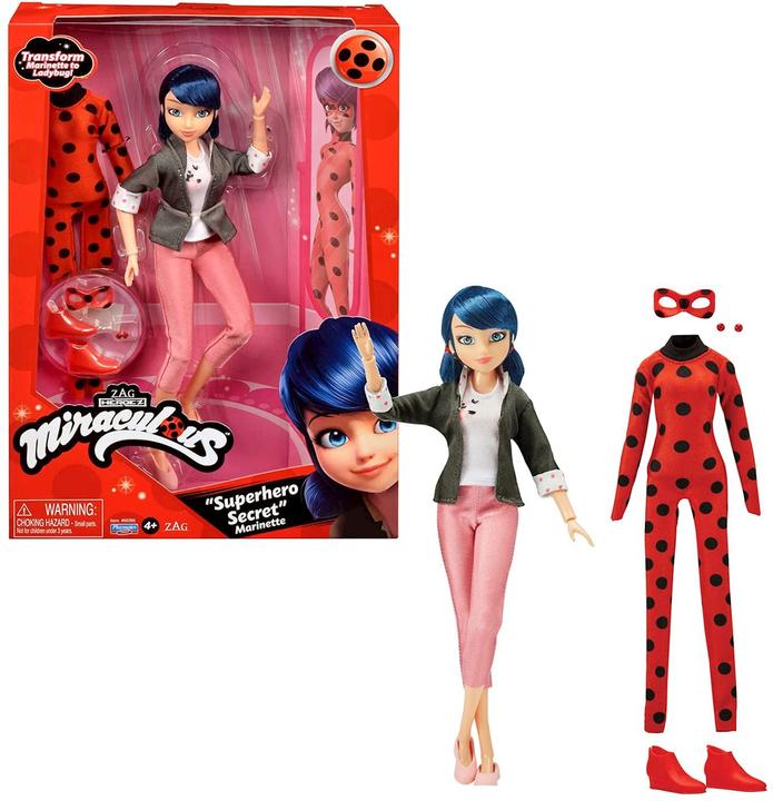 Actual product image Bandai Miraculous doll with clothes