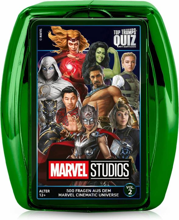 Productafbeelding Winning Moves Top Trumps Quiz – Marvel Vol. 2