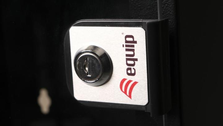Actual product image equip Wall-mounted enclosure (9 RU, 10 inch rack)