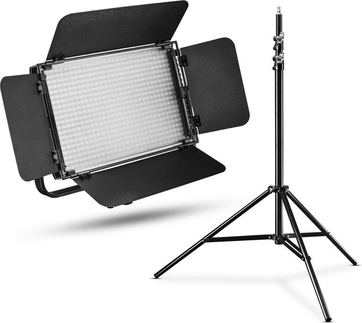 Actual product image Walimex LED Niova 600 Plus Daylight + Tripod WT-806 (Surface luminaire)