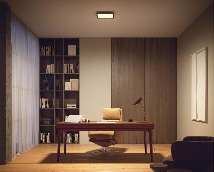 Actual product image Philips Hue White & Col. Amb. Surimu Panel Light Round White (2600 lm)