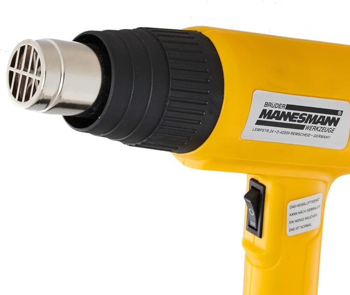 Produktbild Mannesmann Heissluftgebläse inkl. Zubehör