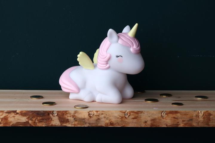 Produktbild A Little Lovely Company Einhorn (8.5 x 14 x 15.5 cm)