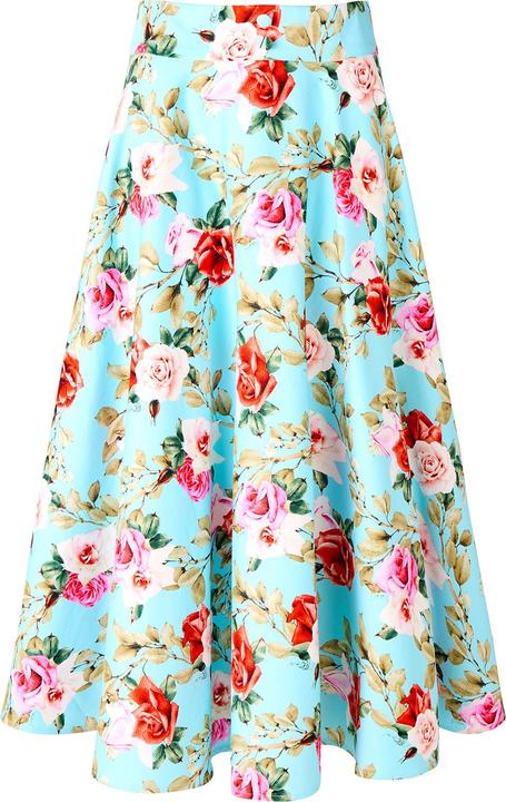 Produktbild Joe Browns Flattering Vintage Rose Print Full Skirt (42)
