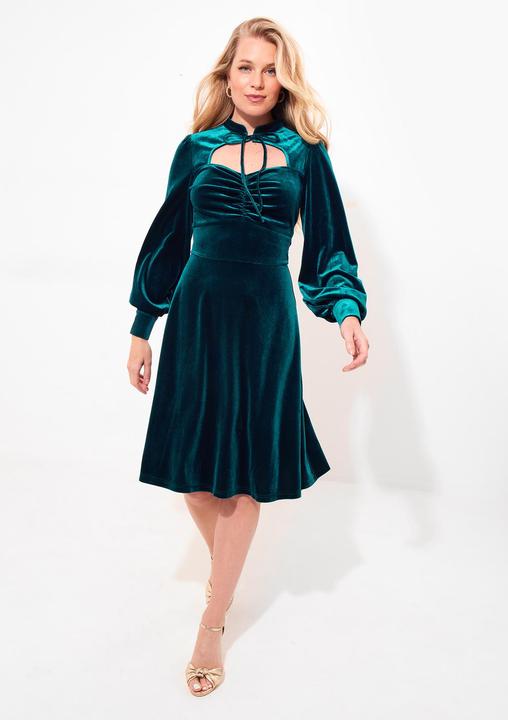 Actual product image Joe Browns Velour Keyhole Dress (44)