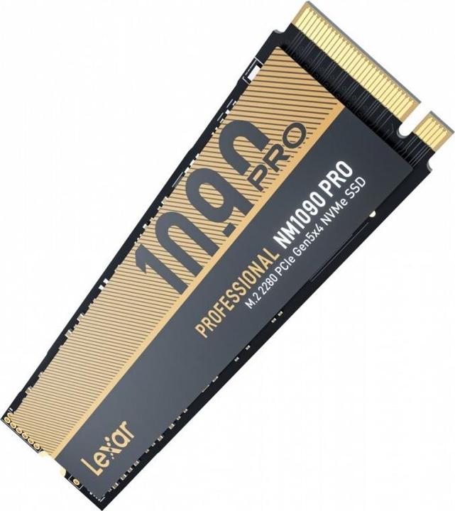 Produktbild Lexar SSD 2TB NM1090 Pro M.2 2280 NVMe PCIe 5.0 intern retail (2000 GB, M.2 2280)