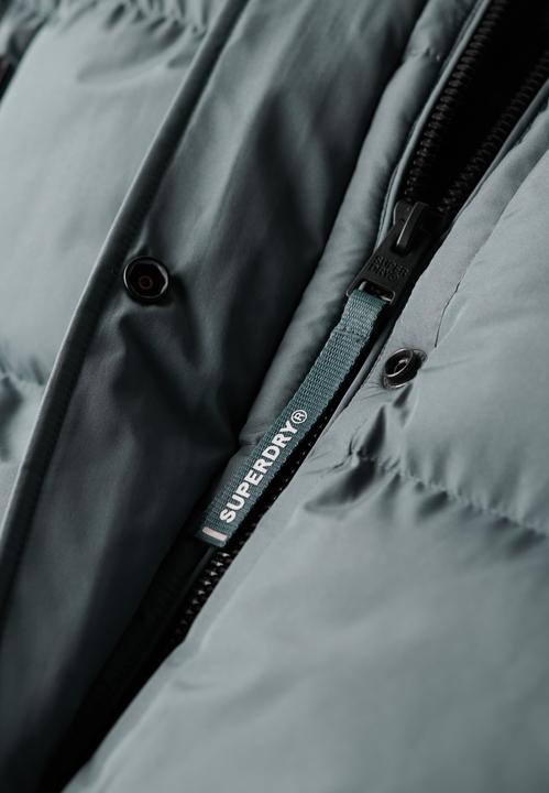 Actual product image Superdry HOODED SPORTS PUFFER MID JKT Dames Jas - Maat M (12)