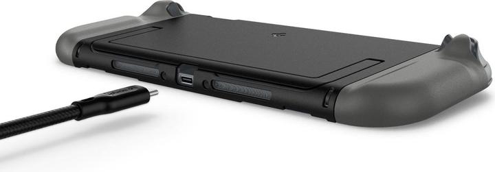 Produktbild Spigen - Protective Case Nano Pop - for Nintendo Switch 2, Slim, with Kickstand - Black Sesame (Switch)