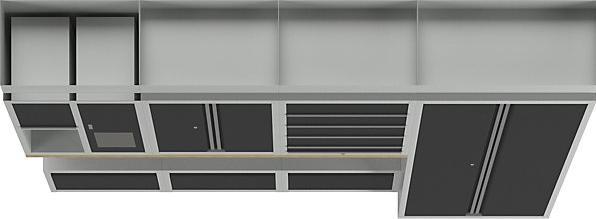 Actual product image kaiserkraft Cupboard system (295.50 cm, 200 cm)